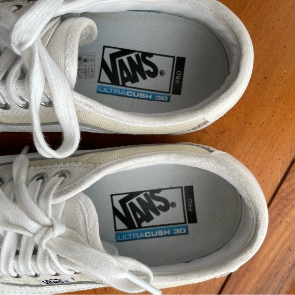 Vans Cream & White Pro Men’s Size 6.5 - Picture 9 of 9